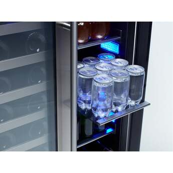 Zephyr PRWB24C32BG 24 Inch Stainless Steel Freestanding or Built In Beverage Center — thumbnail 9