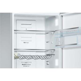 Bosch B10CB81NVW 800 Series 24 Inch White Counter Depth Bottom Freezer Refrigerator — thumbnail 13