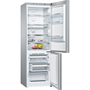 Bosch B10CB81NVW 800 Series 24 Inch White Counter Depth Bottom Freezer Refrigerator — thumbnail 16