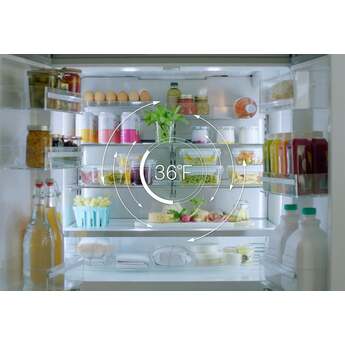 Bosch B24CB80ESS 24 Inch Counter Depth Bottom Freezer Refrigerator — thumbnail 34