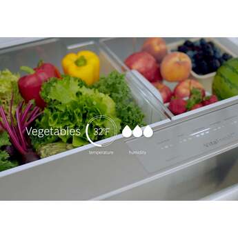 Bosch B24CB80ESW 24 Inch Counter Depth Bottom Freezer Refrigerator — thumbnail 18