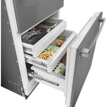 Bosch B30BB130SS 30 Inch Bottom Freezer Refrigerator: Stainless Stainless Steel — thumbnail 21
