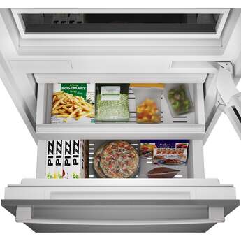 Bosch B30BB130SS 30 Inch Bottom Freezer Refrigerator: Stainless Stainless Steel — thumbnail 27