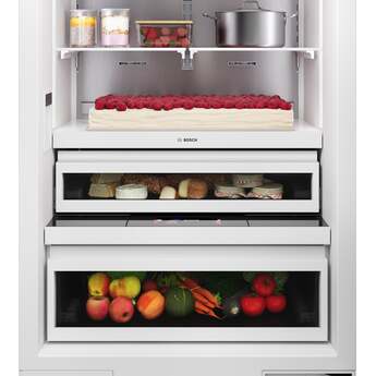 Bosch B30BB130SS 30 Inch Bottom Freezer Refrigerator: Stainless Stainless Steel — thumbnail 4
