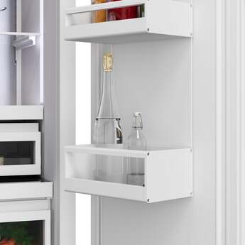 Bosch B30BB130SS 30 Inch Bottom Freezer Refrigerator: Stainless Stainless Steel — thumbnail 6
