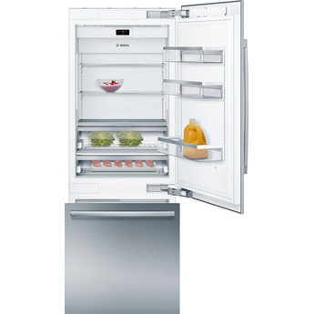 Bosch Benchmark B30BB935SS 30 Inch Counter Depth Bottom Freezer Refrigerator, i