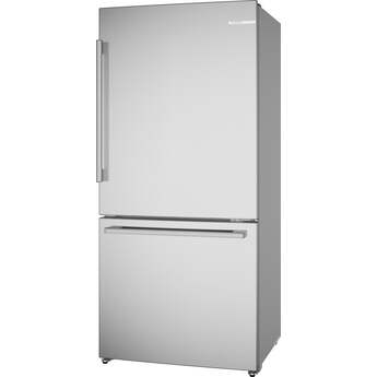 Bosch 33 Inch 100 Series Counter Depth Bottom Mount Refrigerator: Stainless Steel — thumbnail 18