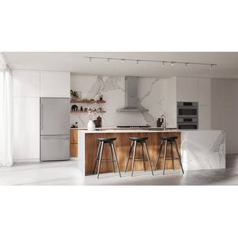 Bosch 33 Inch 100 Series Counter Depth Bottom Mount Refrigerator: Stainless Steel — thumbnail 6