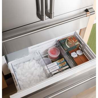 Cafe 36 Inch Built-In Bottom Freezer Refrigerator: Panel Ready, Left Hinge — thumbnail 15