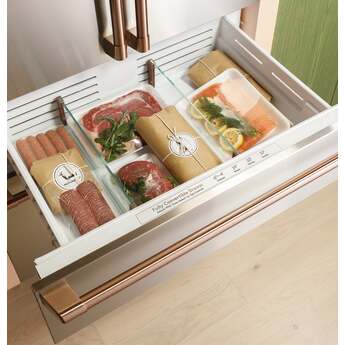 Cafe 36 Inch Built-In Bottom Freezer Refrigerator: Panel Ready, Left Hinge — thumbnail 18
