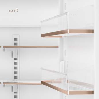 Cafe 36 Inch Built-In Bottom Freezer Refrigerator: Panel Ready, Right Hinge — thumbnail 8