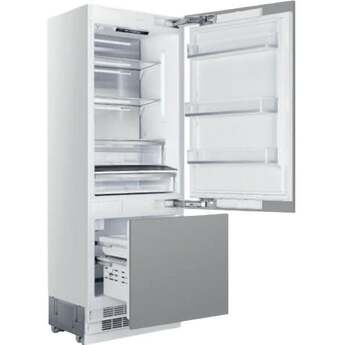Elica ER30SRB161PRR 30 Inch Panel Ready Built-In Bottom Mount Refrigerator Panel Ready