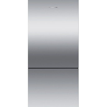 Fisher Paykel Active Smart 31" 17.5 cu ft Stainles Steel Counter Depth Bottom Freezer Refrigerator - Left Hinge