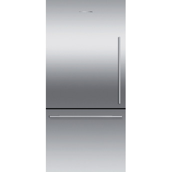 Fisher Paykel Active Smart 31" 17 cu. ft. Stainless Steel Coutner Depth Bottom Freezer Refrigerator -Energy Star - Left Hinge
