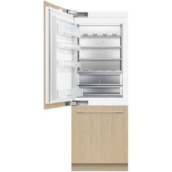 Fisher Paykel RS3084WLUK1 Integrated Series 30 Inch Counter Depth Bottom Freezer Refrigerator, in Panel Ready — thumbnail 3