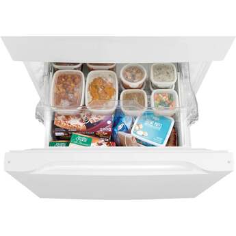 Frigidaire 30 Inch 19 Cu. Ft. Freestanding Bottom Freezer Refrigerator: White