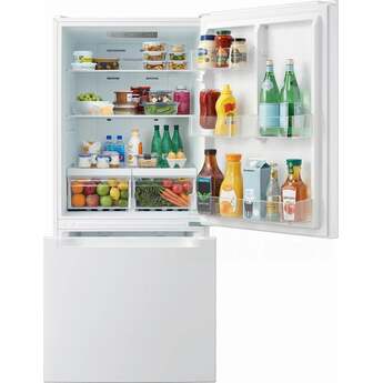 Frigidaire 30 Inch 19 Cu. Ft. Freestanding Bottom Freezer Refrigerator: White — thumbnail 2