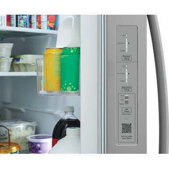 Frigidaire 26 Cu. Ft. Side By Side Refrigerator: Smudge Proof Stainless Steel — thumbnail 16