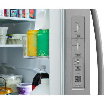 Frigidaire 26 Cu. Ft. Side By Side Refrigerator: Smudge Proof Stainless Steel — thumbnail 5