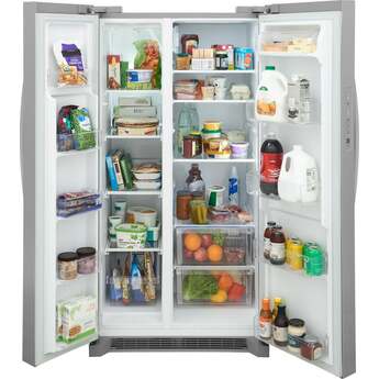 Frigidaire 26 Cu. Ft. Side By Side Refrigerator: Smudge Proof Stainless Steel — thumbnail 7