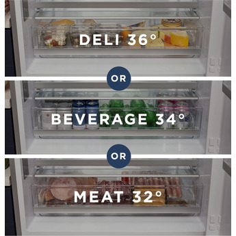GE GBE17HYRFS 32 Inch Bottom Freezer Refrigerator, in Fingerprint Resistant Stainless Steel — thumbnail 13