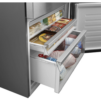 GE GBE17HYRFS 32 Inch Bottom Freezer Refrigerator, in Fingerprint Resistant Stainless Steel — thumbnail 23