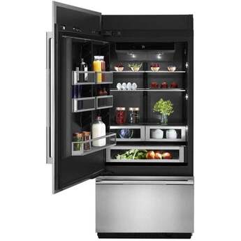 Jenn Air Jenn-Air JB36NXFXLE 36 Inch Panel Ready Bottom Freezer Refrigerator — thumbnail 19