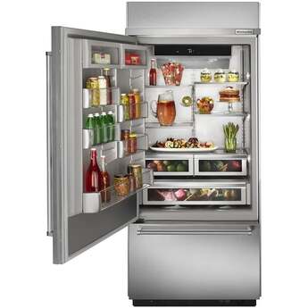Kitchen Aid KitchenAid 36" 20.9 cu. ft. Stainless Steel Built-In Bottom Freezer Refrigerator — thumbnail 16