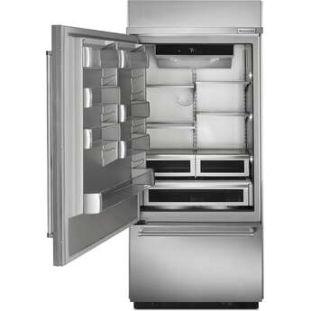 Kitchen Aid KitchenAid 36" 20.9 cu. ft. Stainless Steel Built-In Bottom Freezer Refrigerator — thumbnail 5