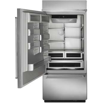 Kitchen Aid KitchenAid 36" 20.9 cu. ft. Stainless Steel Built-In Bottom Freezer Refrigerator — thumbnail 8