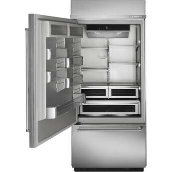 Kitchen Aid KitchenAid 36" 20.9 cu. ft. Stainless Steel Built-In Bottom Freezer Refrigerator — thumbnail 9