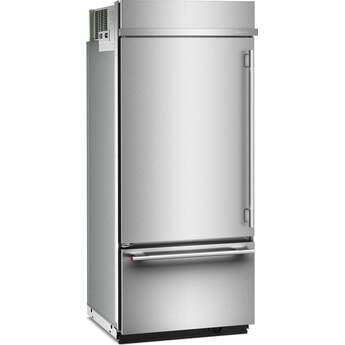 KitchenAid KBBL336SPS 20.8 Cu. Ft. 36" Built-In Bottom Mount Refrigerator Stainless Steel with PrintShield Finish — thumbnail 4