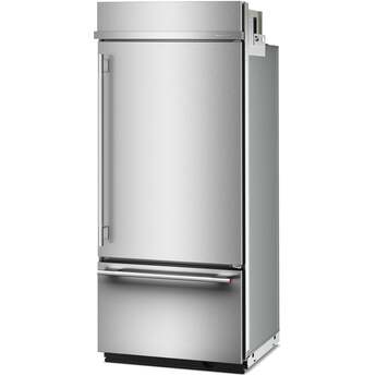 KitchenAid KBBR336SPS 20.8 Cu. Ft. 36" Built-In Bottom Mount Refrigerator Stainless Steel with PrintShield Finish — thumbnail 3