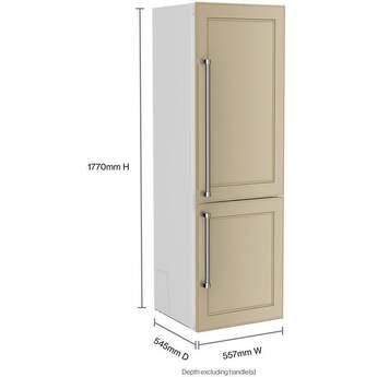 KitchenAid KBBX102MPA 8.84 Cu. Ft. 22" Built-In Bottom Mount Refrigerator: Panel Panel Ready — thumbnail 8