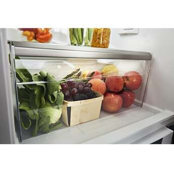 KitchenAid 24" 10 cu. ft. Custom Panel Built-In Bottom Freezer Refrigerator — thumbnail 14