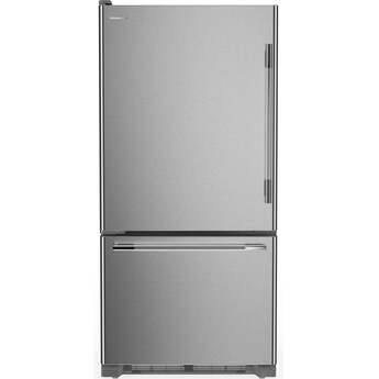 KitchenAid 22 Cu. Ft. 33-Inch Standard-Depth Bottom Mount Refrigerator: Stainless Steel with PrintShield Finish — thumbnail 2