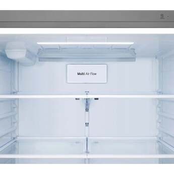 LG 33 Inch 26 Cu. Ft. Bottom-Mount Refrigerator: Fingerprint Resistant Stainless Steel — thumbnail 13