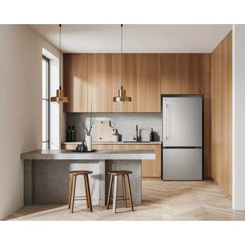 LG 33 Inch 26 Cu. Ft. Bottom-Mount Refrigerator: Fingerprint Resistant Stainless Steel — thumbnail 21