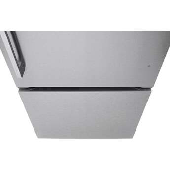 LG 33 Inch 26 Cu. Ft. Bottom-Mount Refrigerator: Fingerprint Resistant Stainless Steel — thumbnail 7