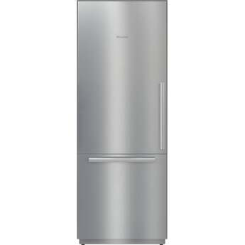 Miele KF2812SF 30 Inch Stainless Steel Counter Depth Bottom Freezer Refrigerator, in Stainless Steel