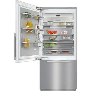 Miele KF2912SF MasterCool Series 36 Inch Counter Depth Bottom Freezer Refrigerator, in Stainless Steel — thumbnail 11
