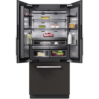 Miele 36 Inch Master Cool French Door Lower Beltline Bottom Mount Fridge/Freezer: Panel Ready