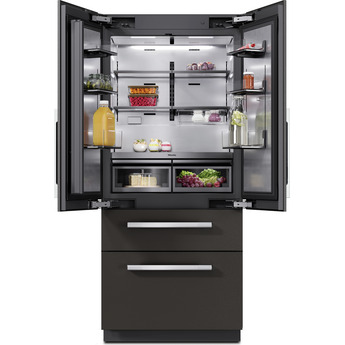 Miele 36 Inch Master Cool French Door Higher Beltline Bottom Mount Fridge/Freezer: Panel Ready