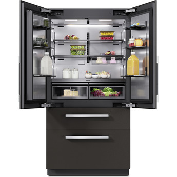 Miele 42 Inch Master Cool French Door Higher Beltline Bottom Mount Fridge/Freezer: Panel Ready