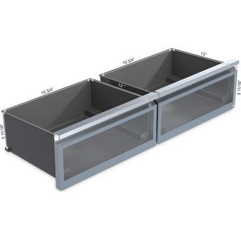 Miele 42 Inch Master Cool French Door Higher Beltline Bottom Mount Fridge/Freezer: Panel Ready — thumbnail 4