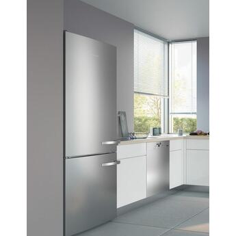 Miele KFN15943DESS 30 Inch Counter Depth Bottom Freezer Refrigerator: Stainless Stainless Steel — thumbnail 5