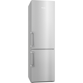 Miele 24 Inch Perfect Cool Freestanding Bottom Mount Refrigerator: Stainless Steel