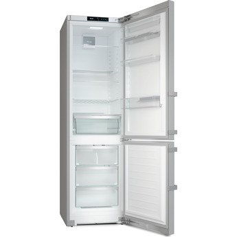 Miele 24 Inch Perfect Cool Freestanding Bottom Mount Refrigerator: Stainless Steel — thumbnail 4