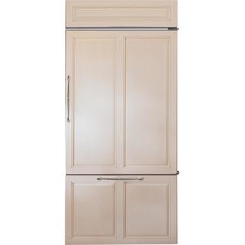 Monogram ZIC360NHRH 36 Inch Panel Ready Counter Depth Bottom Freezer Refrigerator