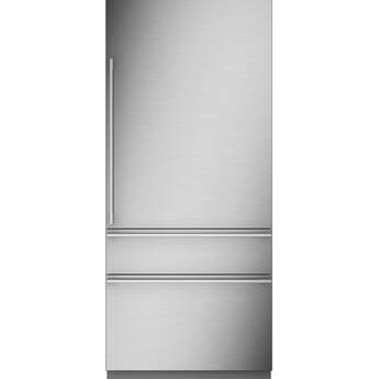 Monogram ZIC363NBVRH 36 Inch Counter Depth Bottom Freezer Refrigerator — thumbnail 4
